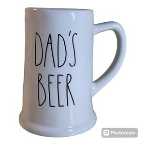 Rae Dunn DAD’S BEER mug stein